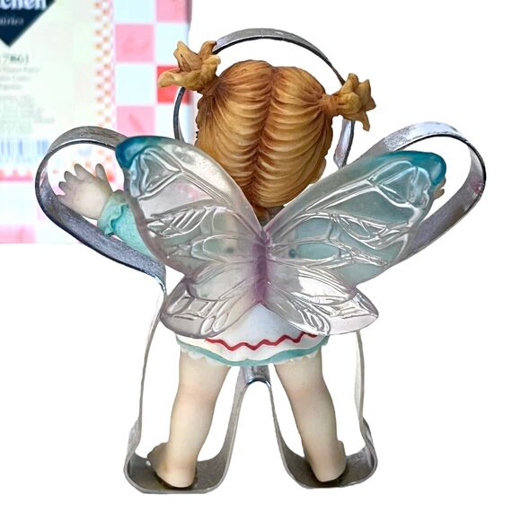 My Little Kitchen Fairies COOKIE CUTTER FAIRIE Gingerbread Apron Holiday Fairy! - Picture 3 of 5